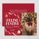 Search for feline christmas cards Cat lover christmas