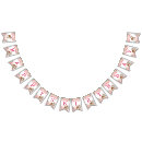 Search for invitations bunting flags Pink