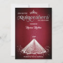 Search for white dress quinceanera invitations Princess tiara crown