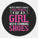 Search for never underestimate stickers Girl