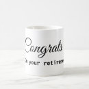 Search for congrats mugs Happy retirement