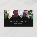 Search for plum business cards Purple