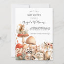 Search for wildlife baby shower invitations Rustic