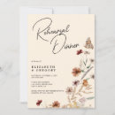Search for wildflower rehearsal dinner invitations Whimsical