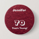 Search for 70 year old badges Party