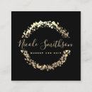 Search for circle logo business cards Beauty salon