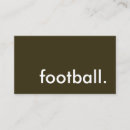 Search for football coach business cards Professional