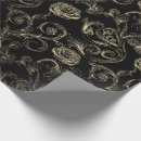 Search for paris wrapping paper Gold