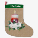 Search for linen christmas stockings Rustic