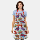 Search for superhero aprons Comic book