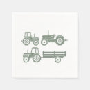 Search for tractor napkins Modern