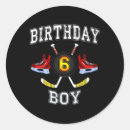Search for 6 years birthday stickers 6th