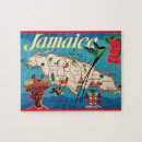Search for caribbean map puzzles Jamaica