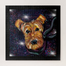 Search for airedale terrier puzzles Airedales