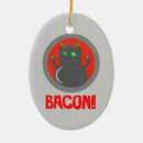 Search for bacon christmas tree decorations Humour