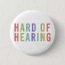 Search for hard of hearing badges Asl