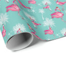 Search for christmas palm tree wrapping paper Flamingo