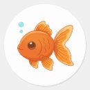 Search for cute goldfish stickers Water