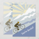 Search for cyclist birthday invitations Sports