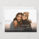 Search for cute bridesmaid cards Typography