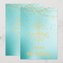 Search for chandelier birthday invitations Modern