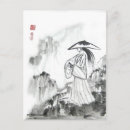 Search for samurai postcards Warrior