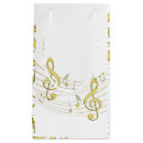 Search for musical gift bags Gold