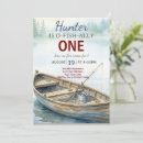Search for gone fishing birthday invitations Little fisherman