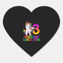Search for 3 year old girl stickers Unicorn
