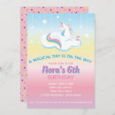 Search for dreaming unicorn invitations Party