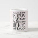 Search for inspirational word mugs Black
