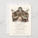 Search for barn bridal shower invitations String lights