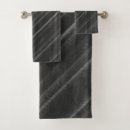 Search for black and grey stripes bath towels Elegant