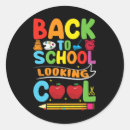 Search for teacher first day of school stickers College