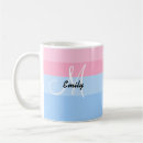 Search for pastel pink and blue mugs Modern