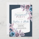 Search for purple flowers engagement party invitations Garden