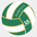 Search for white volleyball stickers Sports