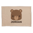 Search for brown bear pillowcases For kids