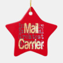 Search for post office christmas tree decorations Letter carrier