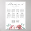 Search for floral wedding seating charts Boho