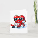 Search for love hockey postcards History