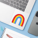 Search for primary colour stickers Rainbow
