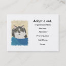 Search for adoption business cards Pets