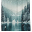Search for lake shower curtains Winter