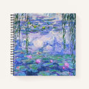 Search for french notebooks Claude monet