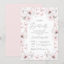 Search for pink butterfly baby shower invitations Elegant