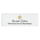 Search for real estate name tags Open house