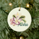 Search for plumeria christmas tree decorations Island