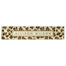 Search for leopard name plates Black