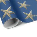 Search for starfish wrapping paper Gold